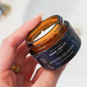 Chagrin Valley Soap & Salve Whipped Squalane Face & Eye Cream Facial Cleansers and Moisturizers Lavender 1 fl oz Jar