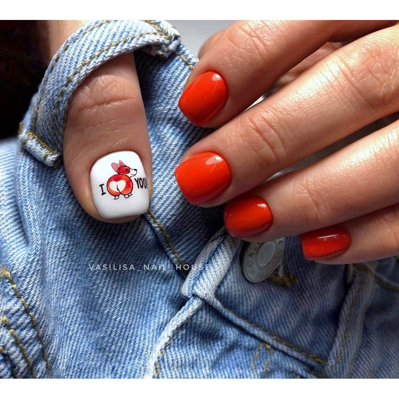 nbmsupply Komilfo Gel Polish Deluxe Series D078 (coral red, enamel), 8 ml 111078 Dark Slate Gray