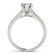 Bids.com 14k White Gold Single Row Scalloped Set Diamond Engagement Ring (1 1/8 cttw) Rings White Smoke 3 / White Gold,3.5 / White Gold,4 / White Gold,4.5 / White Gold,5 / White Gold,5.5 / White Gold,6 / White Gold,6.5 / White Gold,7 / White Gold,7.5 / White Gold,8 / White Gold,8.5 / White Gold,9 / White Gold