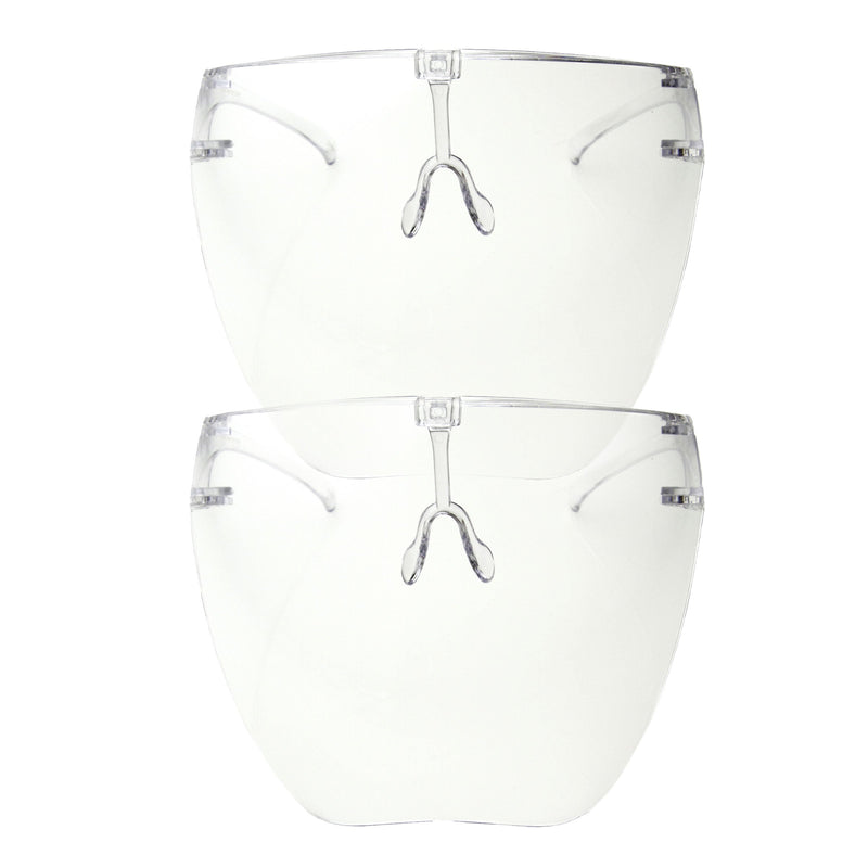 zeroUV Ombre Protective Face Shield Full Cover Visor Glasses/Sunglasses (Anti-Fog) D188 Sunglasses White Smoke Apricot Ombre,Smoke Ombre,Light Blue Ombre,Amber Ombre,Purple Ombre,Clear / Clear