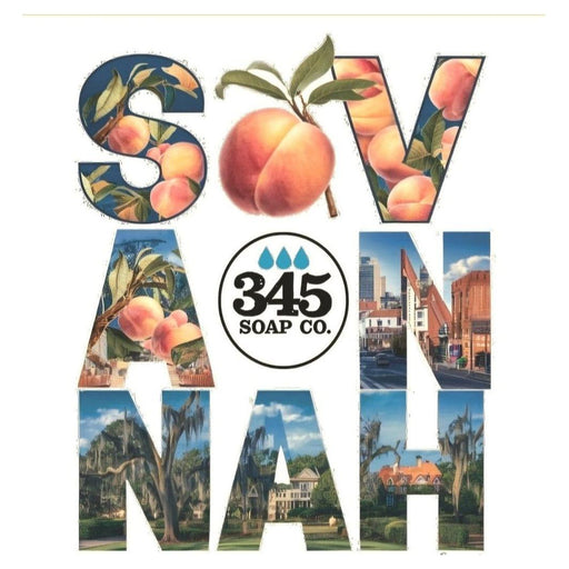 345 Soap Co. 345 Soap Co. Savannah Aftershave Collection Aftershave Rosy Brown EDP 30ml