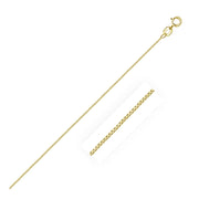 Bids.com 14k Yellow Gold Classic Box Chain 0.6mm Necklaces White Smoke 13 / Yellow Gold,16 / Yellow Gold,17 / Yellow Gold,18 / Yellow Gold,20 / Yellow Gold,24 / Yellow Gold