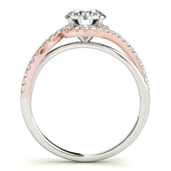 Bids.com 14k White And Rose Gold Bypass Band Diamond Engagement Ring (1 1/8 cttw) Rings White Smoke 3 / White & Rose Gold,3.5 / White & Rose Gold,4 / White & Rose Gold,4.5 / White & Rose Gold,5 / White & Rose Gold,5.5 / White & Rose Gold,6 / White & Rose Gold,6.5 / White & Rose Gold,7 / White & Rose Gold,7.5 / White & Rose Gold,8 / White & Rose Gold,8.5