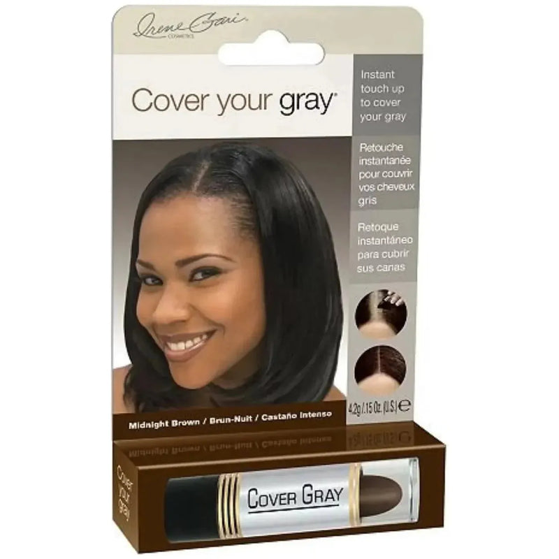 Irene Gari Irene Gari Cover Your Gray for Women Touch Up Stick Mahogany 0.15 oz Hair Color Stick Gray