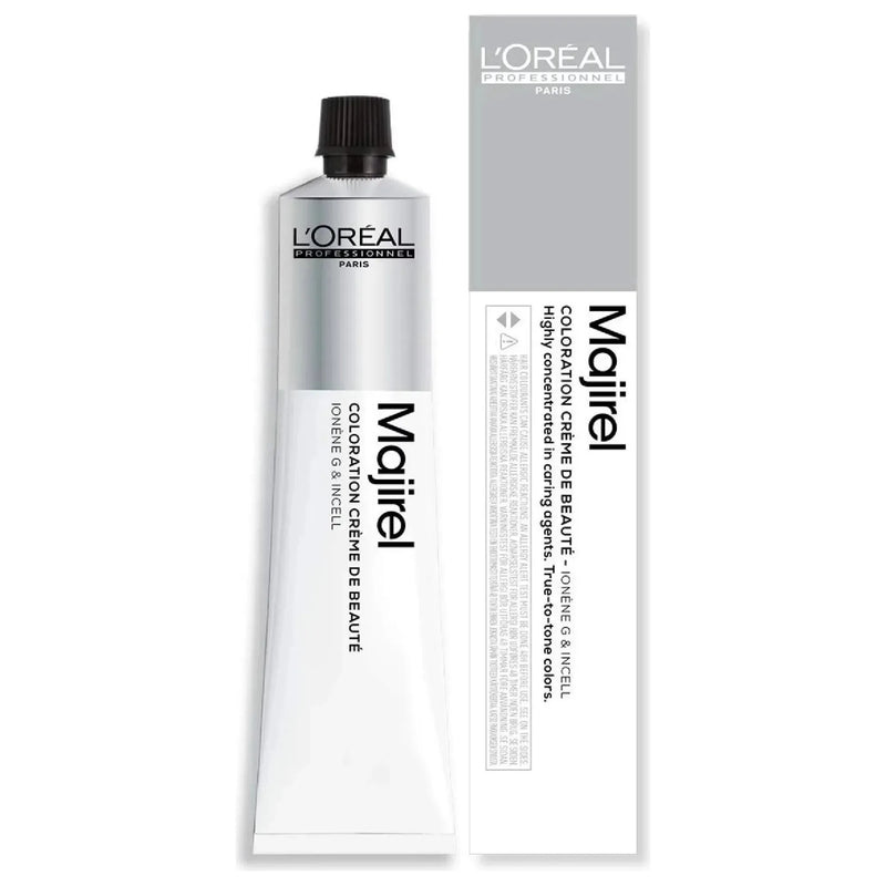 L'Oreal L'Oreal Professionnel Majirouge Permanent Creme Color 4.65 4RRv Hair Color Light Gray