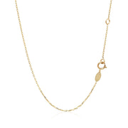 Bids.com 14k Tri-Color Gold Rosary Chain Necklace Necklaces White Smoke 17 / Tri-Color Gold