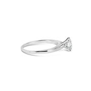 Bids.com 14K White Gold 1.0 Cttw Round Lab Grown Diamond 4 Prong Solitaire Engagement Ring (F-G Color, VS2-SI1 Clarity) - Ring Size 7 Rings White Smoke 7 / White.Gold,9 / White.Gold,6 / White.Gold,8 / White.Gold,5 / White.Gold