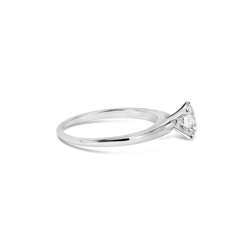 Bids.com 14K White Gold 1.0 Cttw Round Lab Grown Diamond 4 Prong Solitaire Engagement Ring (F-G Color, VS2-SI1 Clarity) - Ring Size 7 Rings White Smoke 7 / White.Gold,9 / White.Gold,6 / White.Gold,8 / White.Gold,5 / White.Gold