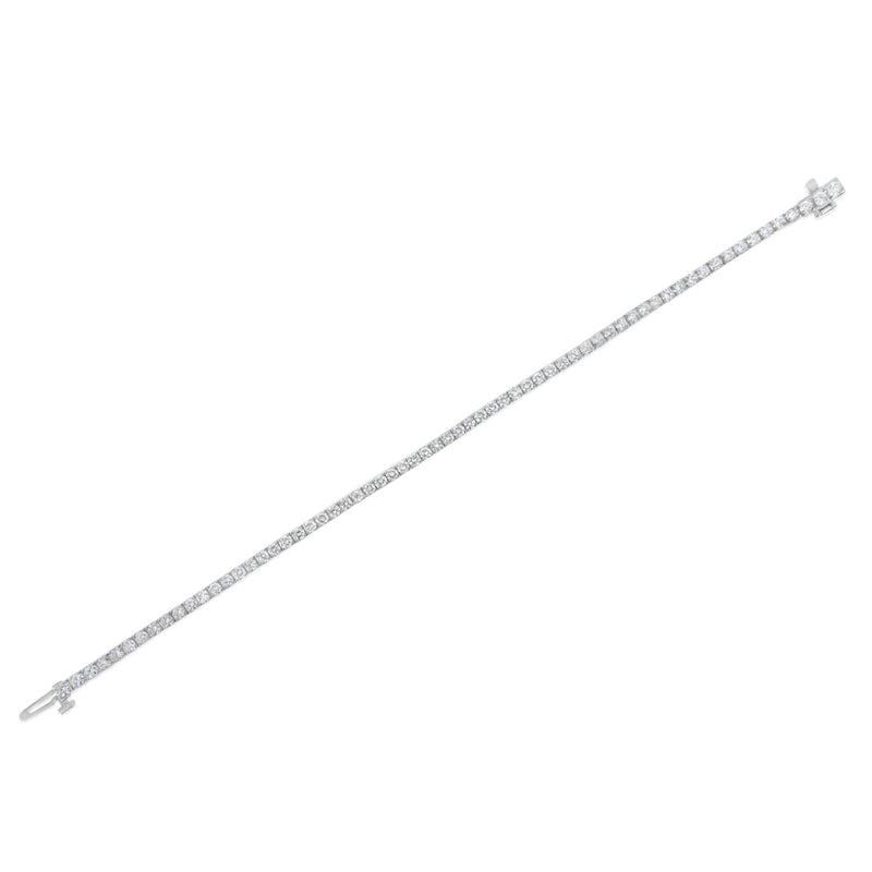 Bids.com IGI Certified 5.0 Cttw Cut Diamond 14K White Gold Classic 7â€ Tennis Bracelet (H-I Color, I1-I2 Clarity) Bracelets White Smoke White.Gold / 7 / 2,White.Gold / 7 / 7,White.Gold / 7 / 8,White.Gold / 7 / 5,White.Gold / 7 / 10,White.Gold / 7 / 6,White.Gold / 7 / 4