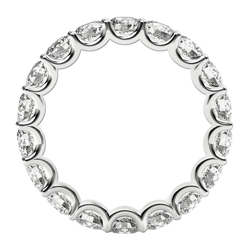 Bids.com Round Cut Lab Grown Diamond Eternity Ring in 14k White Gold (2 cttw FG/VS2) Rings White Smoke 4 / White Gold,4.5 / White Gold,5 / White Gold,5.5 / White Gold,6 / White Gold,6.5 / White Gold,7 / White Gold,7.5 / White Gold,8 / White Gold,8.5 / White Gold,9 / White Gold