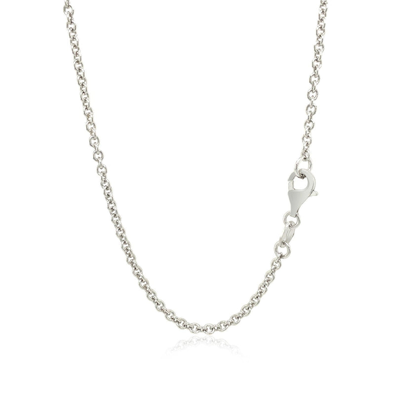 Bids.com Sterling Silver Infinity Symbol Necklace Necklaces White Smoke 18 / Sterling Silver