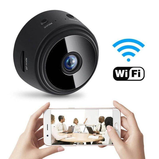 SmartPursue™ Mini Wireless Magnetic Security Camera Mini Camera White Smoke Camera Add 16G / USB