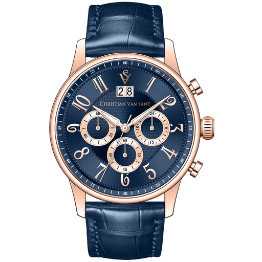 Bids.com Christian Van Sant Men's Heritage Watches White Smoke