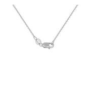 Bids.com Triple Triangle Pendant with Diamonds in 14k White Gold (1/5 cttw) Necklaces White Smoke 16 / White Gold