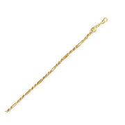Bids.com 14k Yellow Gold Figa Rope Chain (3.00 mm) Necklaces White Smoke 22 / Yellow Gold