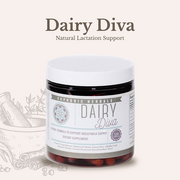 Euphoric Herbals Dairy Diva - Breastfeeding Supplement Breastfeeding Capsules Misty Rose 7-10 Day Supply,15-20 Day Supply,30-40 Day Supply