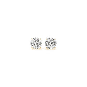 Bids.com 1 cttw Certified IGI Lab Grown Round Diamond Stud Earrings 14k Yellow Gold (G/VS2) Earrings White Smoke Yellow Gold