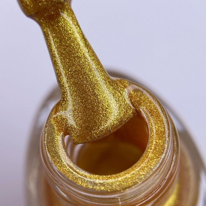 nbmsupply DARK STAMPING POLISH GOLD №04, 8 ML  Article : S004 Thistle