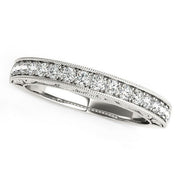 Bids.com 14k White Gold Antique Prong Set Diamond Wedding Ring (1/3 cttw) Rings White Smoke 3 / White Gold,3.5 / White Gold,4 / White Gold,4.5 / White Gold,5 / White Gold,5.5 / White Gold,6 / White Gold,6.5 / White Gold,7 / White Gold,7.5 / White Gold,8 / White Gold,8.5 / White Gold,9 / White Gold