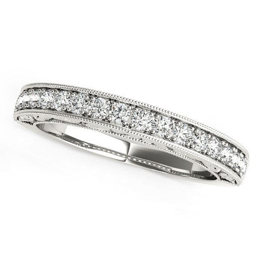 Bids.com 14k White Gold Antique Prong Set Diamond Wedding Ring (1/3 cttw) Rings White Smoke 3 / White Gold,3.5 / White Gold,4 / White Gold,4.5 / White Gold,5 / White Gold,5.5 / White Gold,6 / White Gold,6.5 / White Gold,7 / White Gold,7.5 / White Gold,8 / White Gold,8.5 / White Gold,9 / White Gold