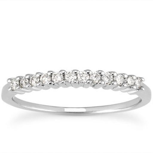 Bids.com 14k White Gold Raised Shared Prong Diamond Wedding Ring Band Rings White Smoke 4 / White Gold,4.5 / White Gold,5 / White Gold,5.5 / White Gold,6 / White Gold,6.5 / White Gold,7 / White Gold,7.5 / White Gold,8 / White Gold,8.5 / White Gold,9 / White Gold