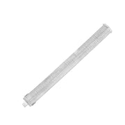 Bids.com 14k White Gold Bold Diamante Flex Bracelet (17.10 mm) Bracelets White Smoke 7 / White Gold,7.5 / White Gold