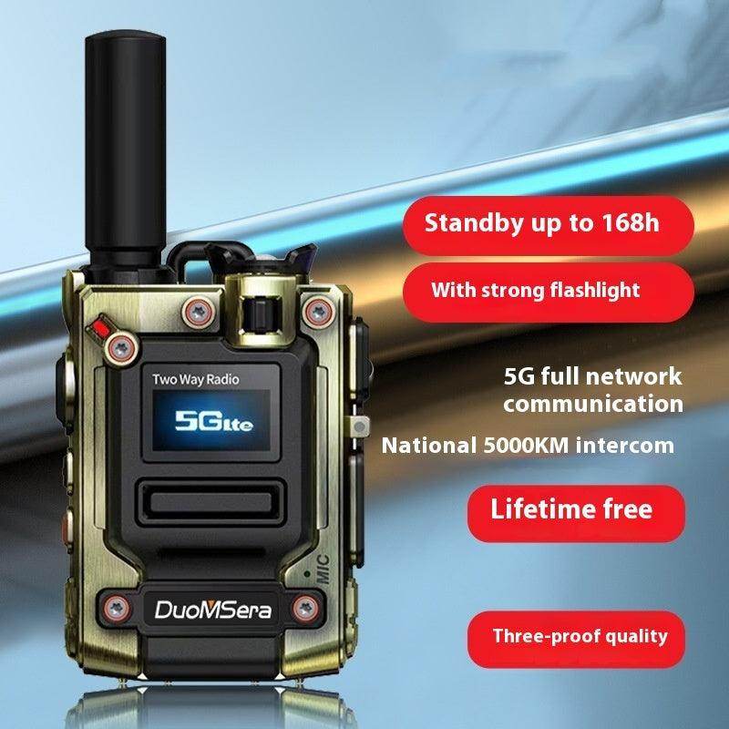 SmartPursue™ 5G Global Walkie Talkie Long-distance All Network Overseas Walkie Talkie Light Steel Blue Green / Domestic version,Green / International version