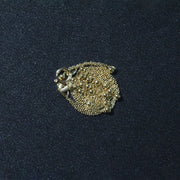 Bids.com Bead Links Saturn Chain in 14k Yellow Gold (3.5mm) Necklaces Dark Slate Gray 18 / Yellow Gold