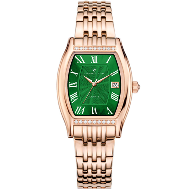 Bids.com Christian Van Sant Women's Gemma Watches White Smoke