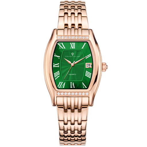 Bids.com Christian Van Sant Women's Gemma Watches White Smoke