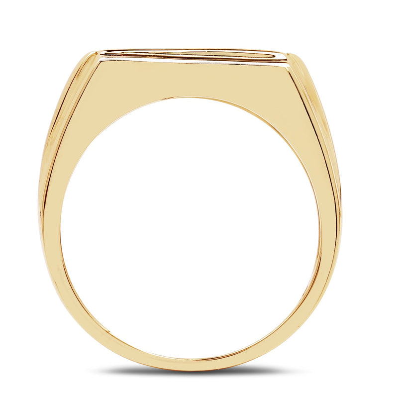 Bids.com 14K Yellow Gold Plated 0.25 Carat Genuine Blue Diamond .925 Sterling Silver Ring Rings White Smoke size 6.00,size 7.00,size 8.00,size 9.00,size 9.50