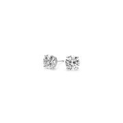 Bids.com 1 cttw Certified IGI Lab Grown Round Diamond Stud Earrings 14k White Gold (G/VS2) Earrings White Smoke White Gold