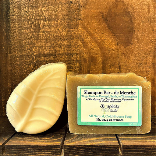 Soaplicity Hair Conditioner Bar - Straight & Fine Hair Conditioner Bar Sienna