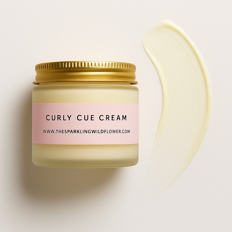 Sparkling Wildflower LLC. Curly Cue Cream Bath & Body Antique White