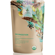 Gardenika Shop Decongest Tea, Respiratory Comfort | Turmeric Ginger Blend | Organic Loose Leaf Tea Tan
