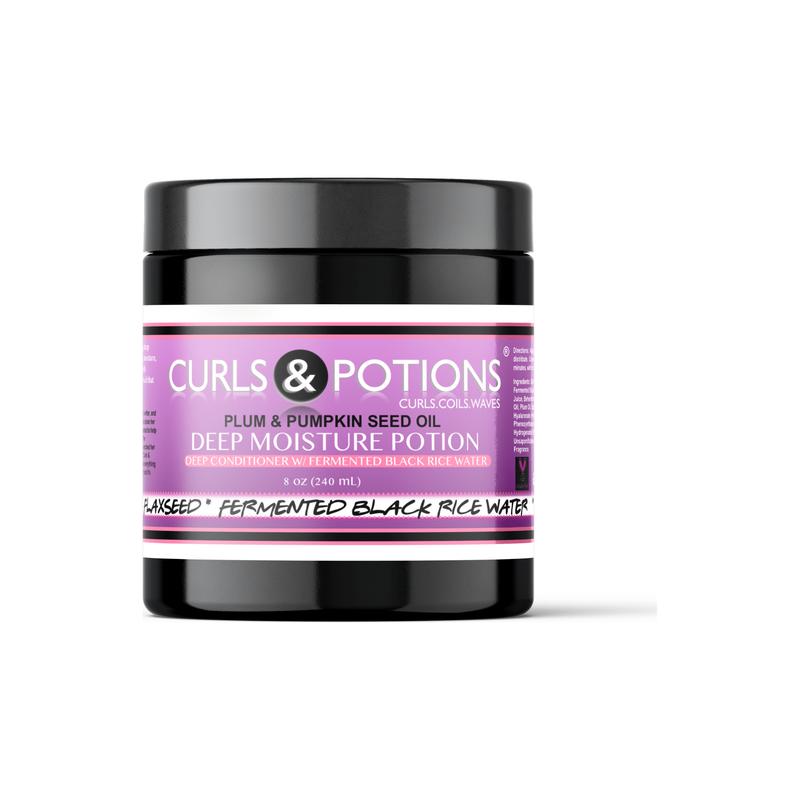 Curls & Potions Deep Moisture Potion Rosy Brown 8 oz Jar/Pouch