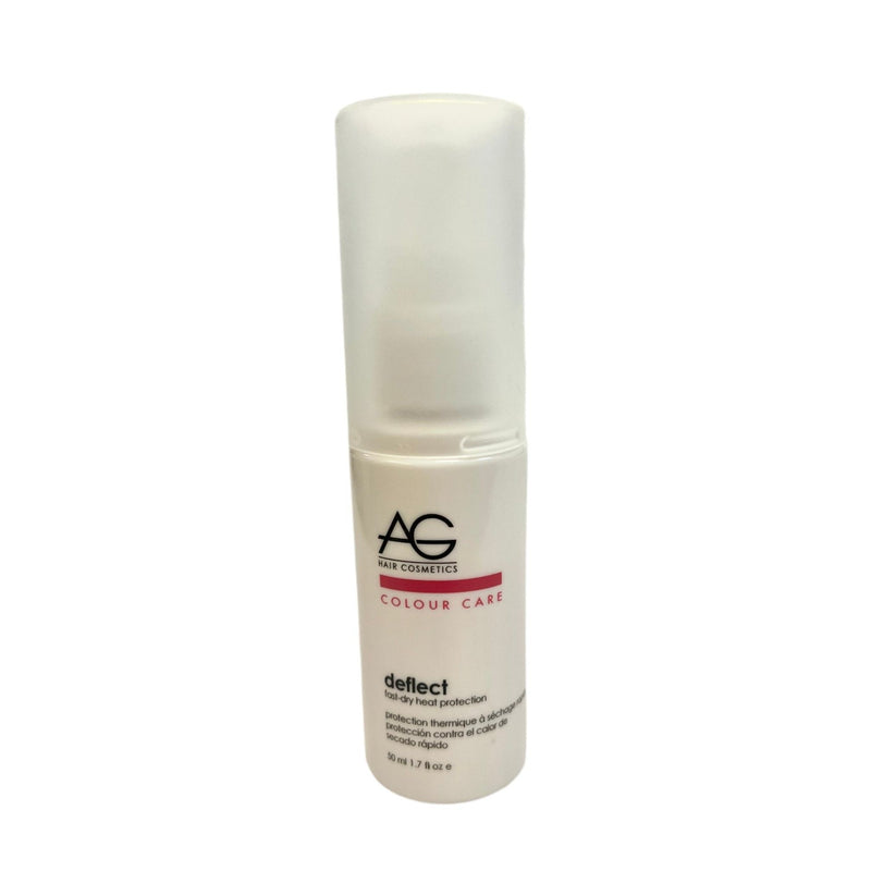 VIP Extensions AG Hair Cosmetics Deflect Fast-Dry Heat Protection, 1.7 fl oz Heat Protectant Light Gray