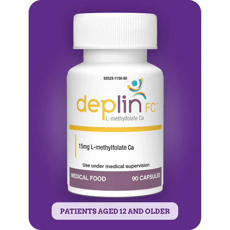 Deplin FC L-methylfolate Ca 15mg Medical Food – 90 Capsules