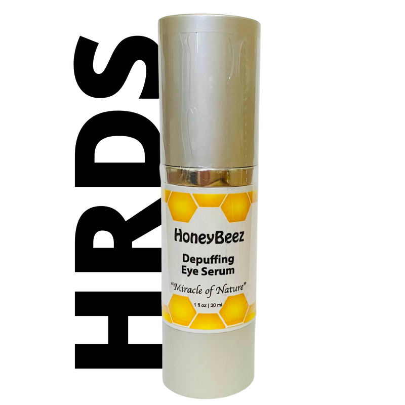 Honey Bee Honey Rose Depuffing Eye Serum Beauty Black 1 ounce
