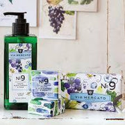 Via Mercato Via Mercato Nro.9 Liquid Soap (Grape, Black Currant & Musk) 12oz Liquid Soap Light Gray