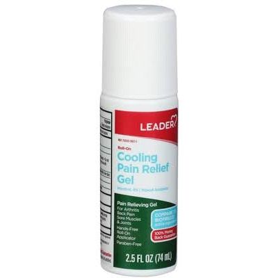 Leader Leader(Tm) Pain Relief Roll-On 2.5 Oz (Compare To Aspercreme Lidocaine Liquid) Medicine & Drugs Lavender