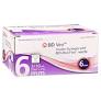 Embecta Embecta Ultra Fine Insulin Syringes 31G x6Mm 1Ml 100Ct Medical Syringes White Smoke
