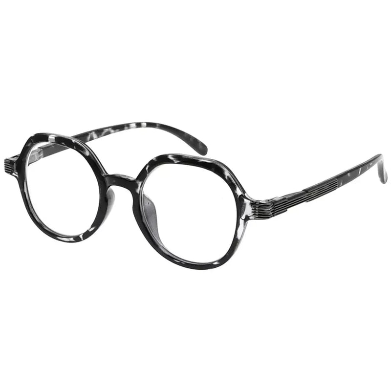 eyekeeper.com Designer Round Glasses for Women Men Retro R2008 Eyeglasses White Smoke Clear Tortoise / without magnification,Clear Tortoise / +0.50,Clear Tortoise / +0.75,Clear Tortoise / +1.00,Clear Tortoise / +1.25,Clear Tortoise / +1.50,Clear Tortoise / +1.75,Clear Tortoise / +2.00,Clear Tortoise / +2.25,Clear Tortoise / +2.50,Clear Tor