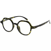 eyekeeper.com Designer Round Glasses for Women Men Retro R2008 Eyeglasses White Smoke Tortoise Yellow / without magnification,Tortoise Yellow / +0.50,Tortoise Yellow / +0.75,Tortoise Yellow / +1.00,Tortoise Yellow / +1.25,Tortoise Yellow / +1.50,Tortoise Yellow / +1.75,Tortoise Yellow / +2.00,Tortoise Yellow / +2.25,Tortoise Yellow / +2.50