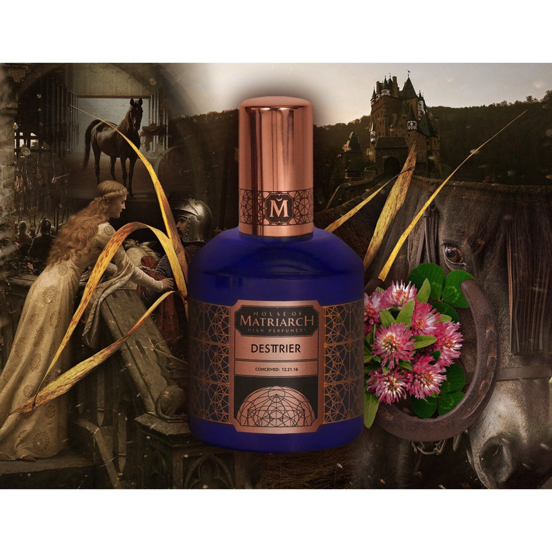 House of Matriarch High Perfumery DESTRIER - Natural Leather High Perfumery Perfume Black 50ml