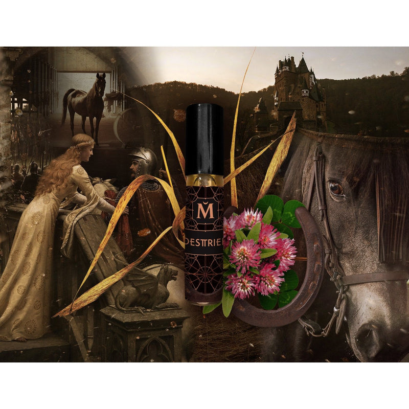 House of Matriarch High Perfumery DESTRIER - Natural Leather High Perfumery Perfume Black 3.3ml