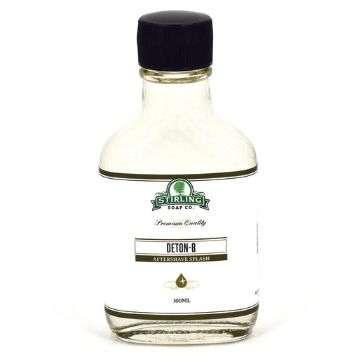 Stirling Soap Co. Stirling Soap Co. Deton-8  Aftershave Splash 3.3 oz Aftershave Splash White Smoke