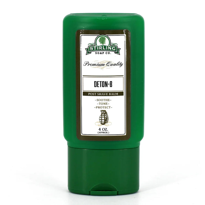 Stirling Soap Co. Stirling Soap Co. Deton-8 Post Shave Balm 4oz Post Shave Balm White Smoke