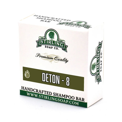 Stirling Soap Co. Stirling Soap Co. Deton-8 Shampoo Bar 3.8 Oz Shampoo Bar White Smoke