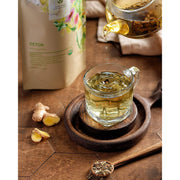 Gardenika Shop Detox Tea, Ayurvedic Cleanse with Dandelion & Lemongrass | Organic Loose Leaf Tea Sienna